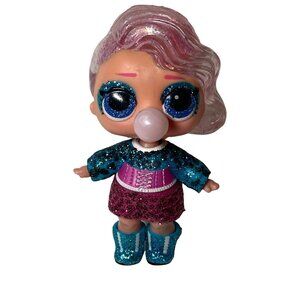 LOL Surprise Winter Disco Glitter Globe Snow Leopard doll